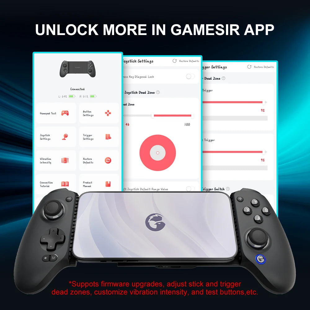 Gamesir G8 Plus Mando Móvil Gaming Control para el Cellular Manette Smartphone Android Controller Gamepad Mobile for Tablet PC