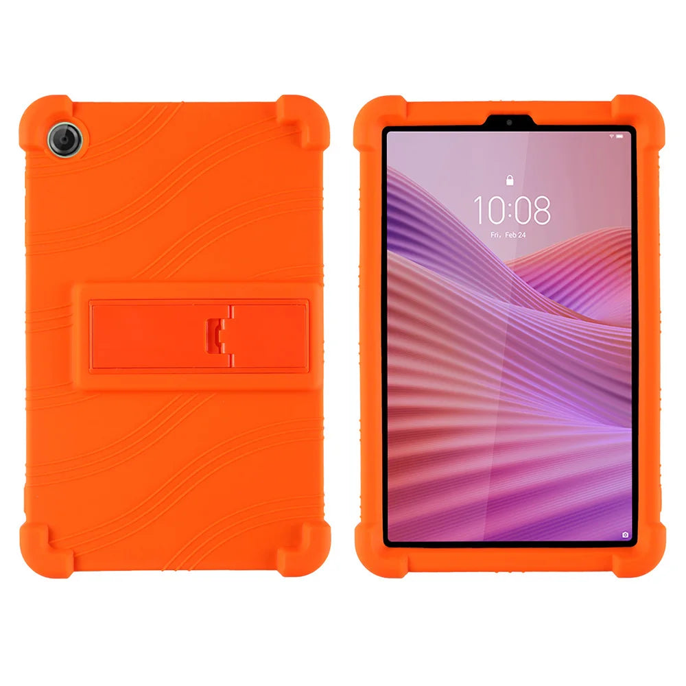 case For LENOVO Tab One 8.7 inch Tablet  protective cover Android Tablet Soft Silicone Adjustable Stand protective sleeve