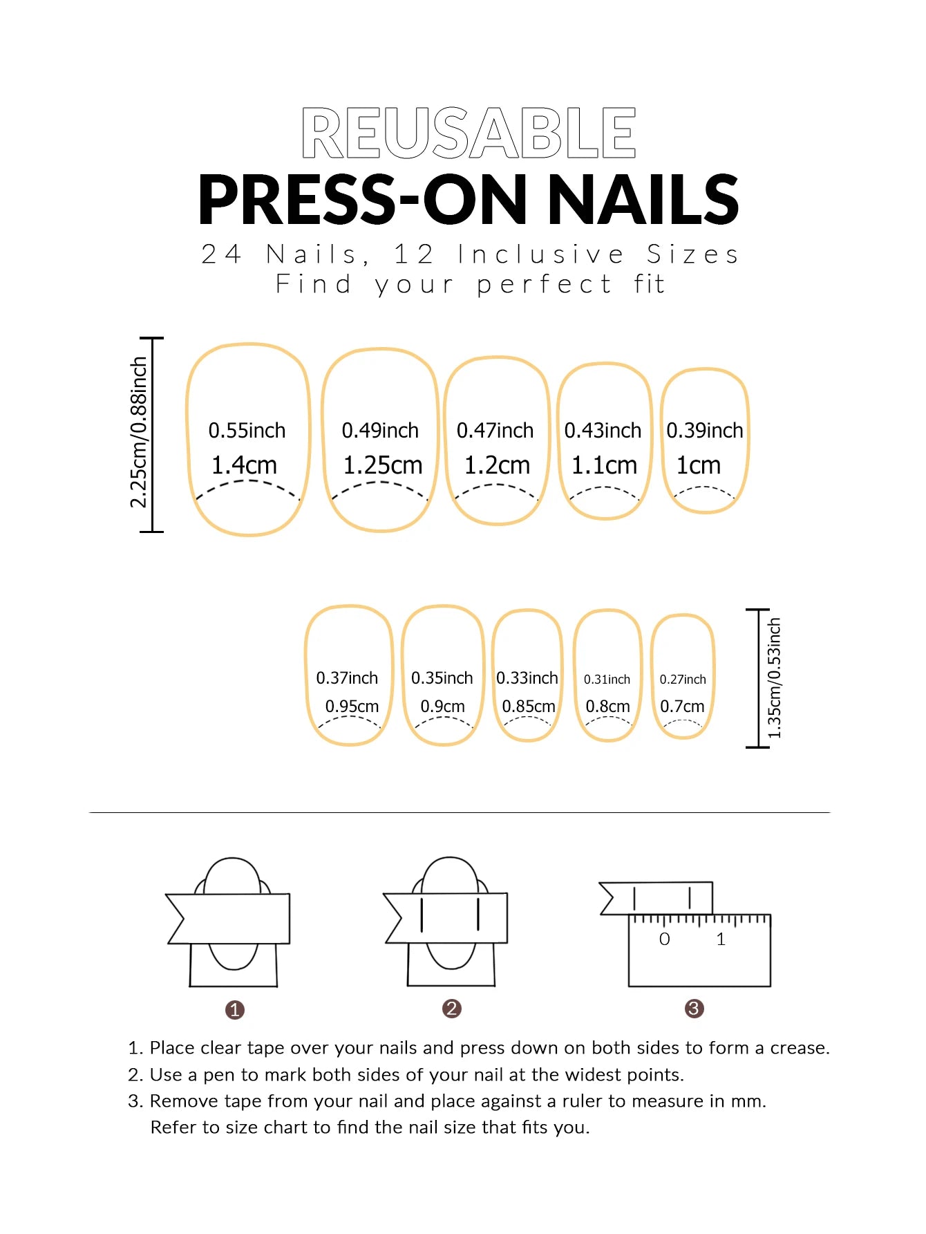 ARTAUG 24pcs Glossy Pink Press On Nails Medium Square Fake Nail Elegantstyle False Nail Full Cover Fake Nail For Stylish Women