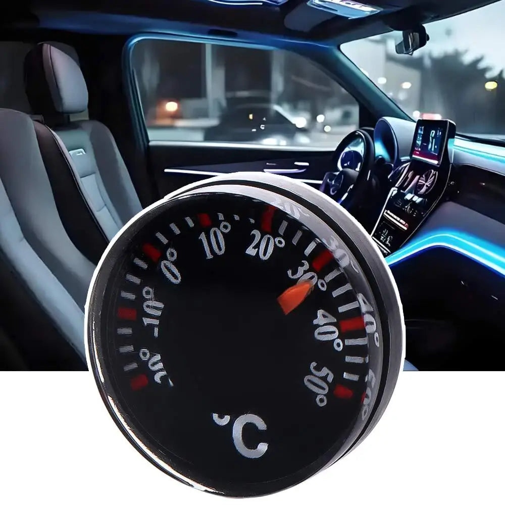 Mini Circular Thermometer Waterproof Scale Measurement Dial Thermometer Plastic 20mm High Accuracy Thermometer Kitchen