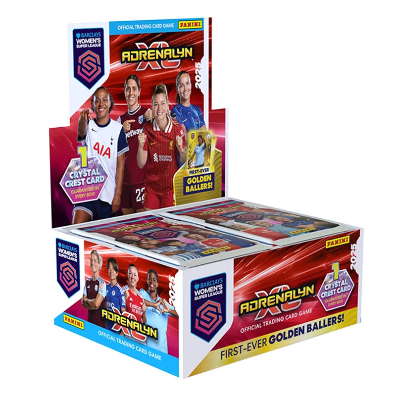 New 2025 Panini Adrenalyn XL Barclays Women's Super League Collection Card 8 Cards Per Pack in Stock FAST SHIPPING