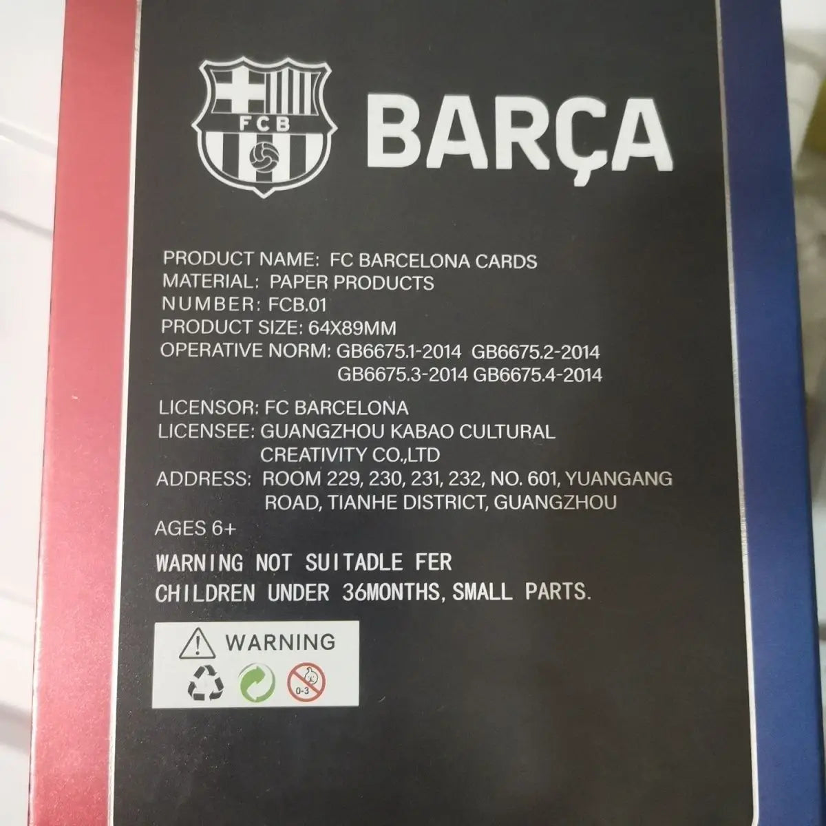 Barcelona Star Cards Collector'S Edition Card Football Licensed Card Barca Gold Signature Highly Rated Out-Of-Print Rare Toy