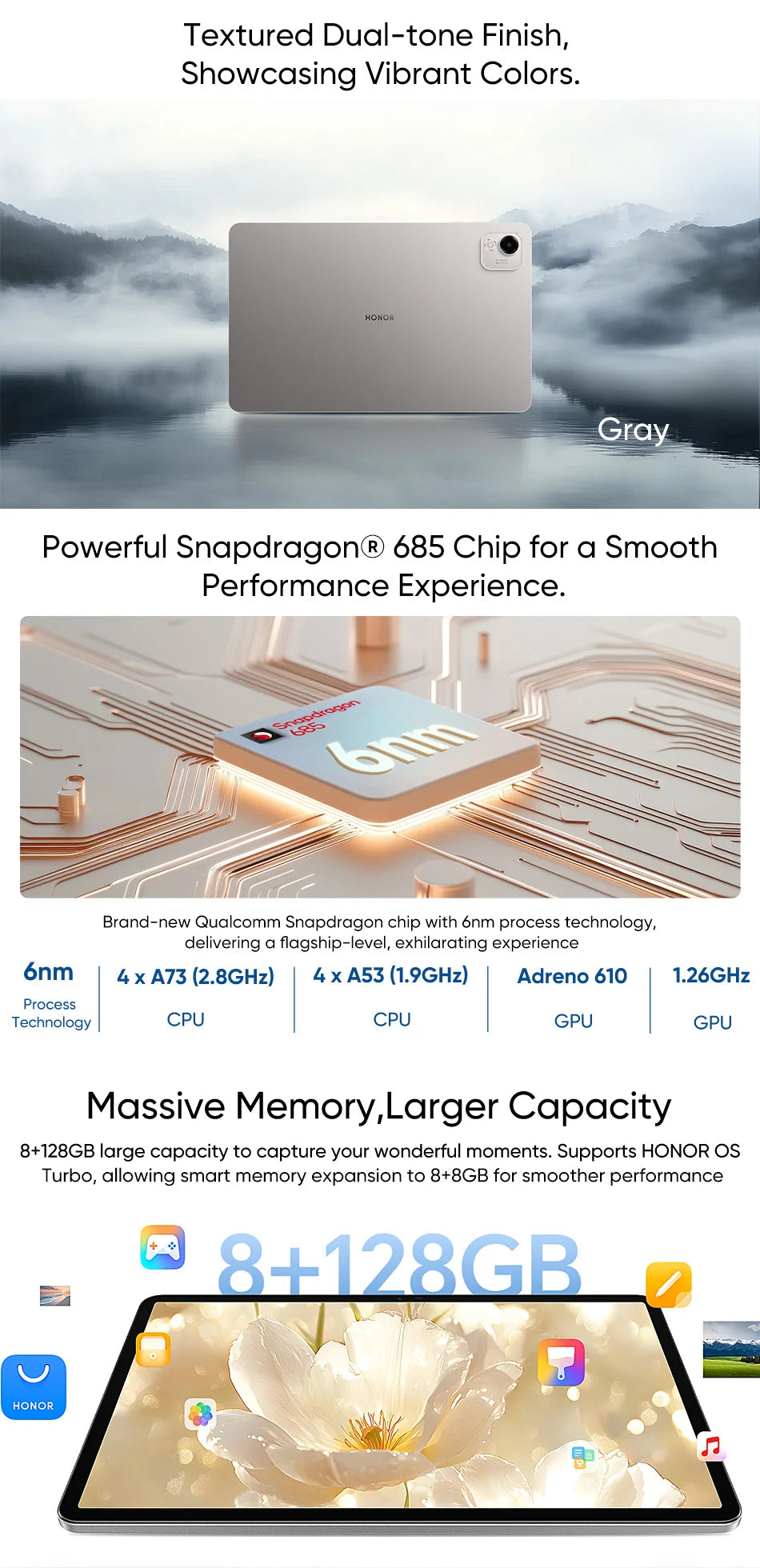 Global Version HONOR Pad X9a 11.5" 120Hz 2.5K Fullview Display Snapdragon 685 Slim Metal Body Tablet WiFi/LTE  Android15 8300mAh