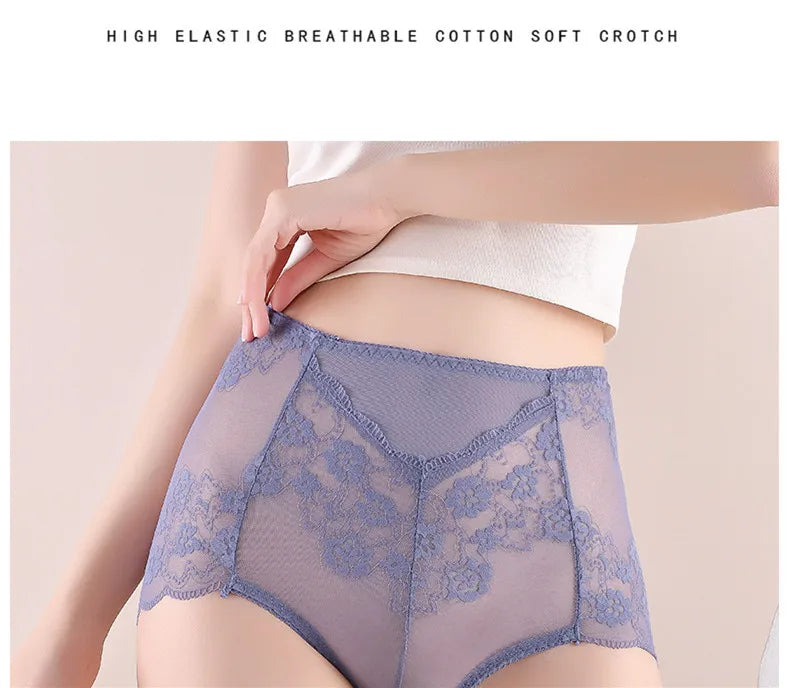 Sexy lingerie for women Panties ropa interior sexi  mujer lace ropa de mujer High waist underwear women buttock lifting bragas