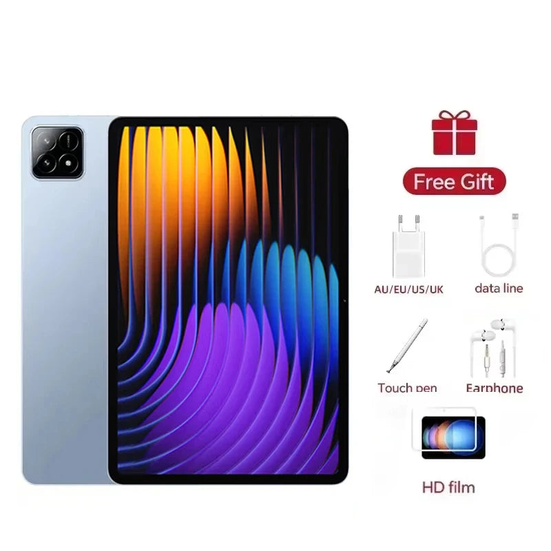 2026 New Original Global Edition Tablet PC Pad 7S Pro Snapdragon 8gen2 Android 14 HD 4K 22GB+2TB 5G Tablet Dual SIM WIFI tablet