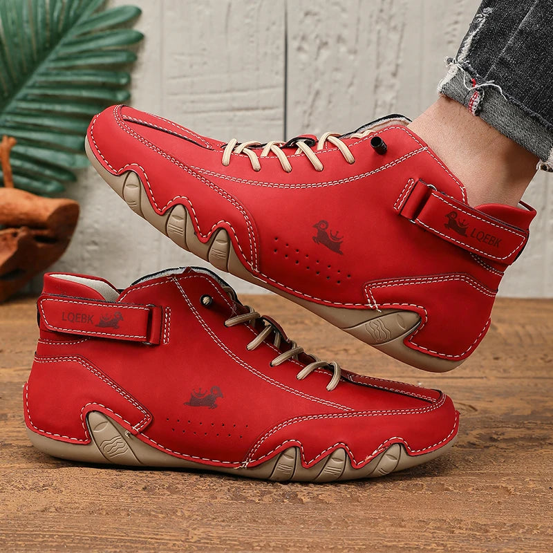 Mens Shoes Original Sneakers Shoes Men's High Top Ankle Boots Breathable and Comfortable Soft Sole Luxury Fashion Men's Shoes