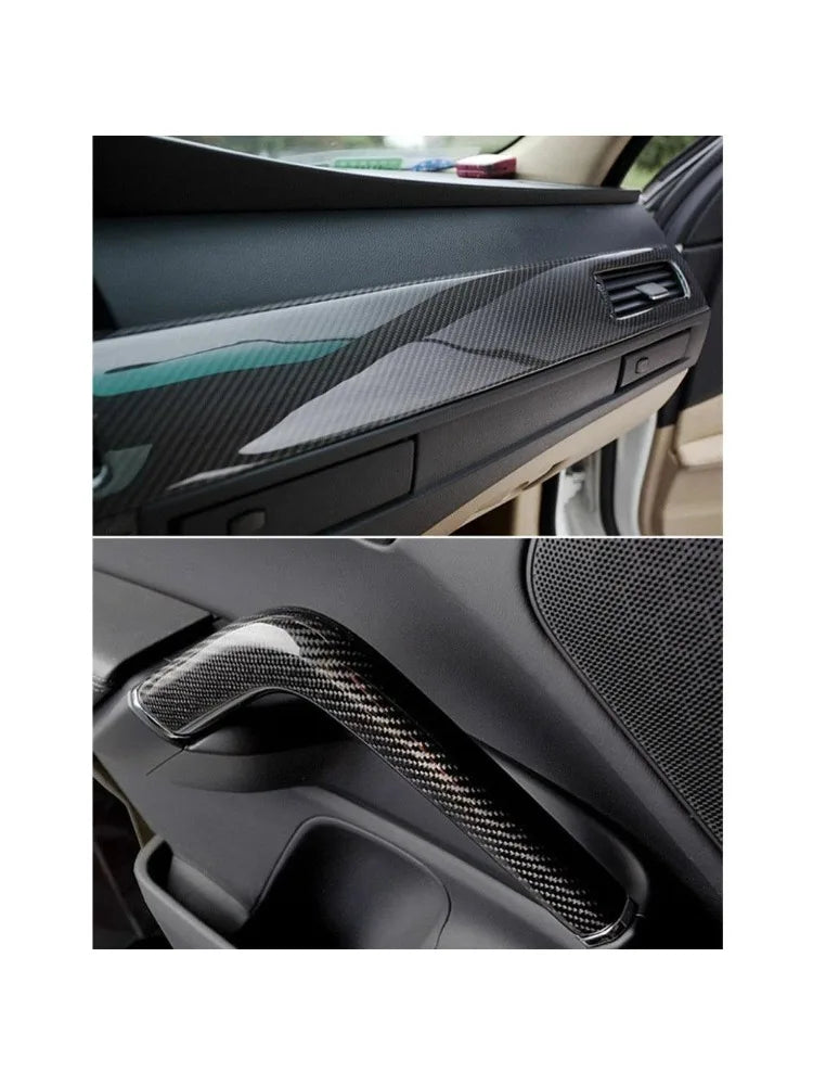 7D Carbon Fiber Vinyl Film Wrapping Vinyl Sticker Glossy Car Wrap Sheet Roll Decals Car Styling Auto Accessories