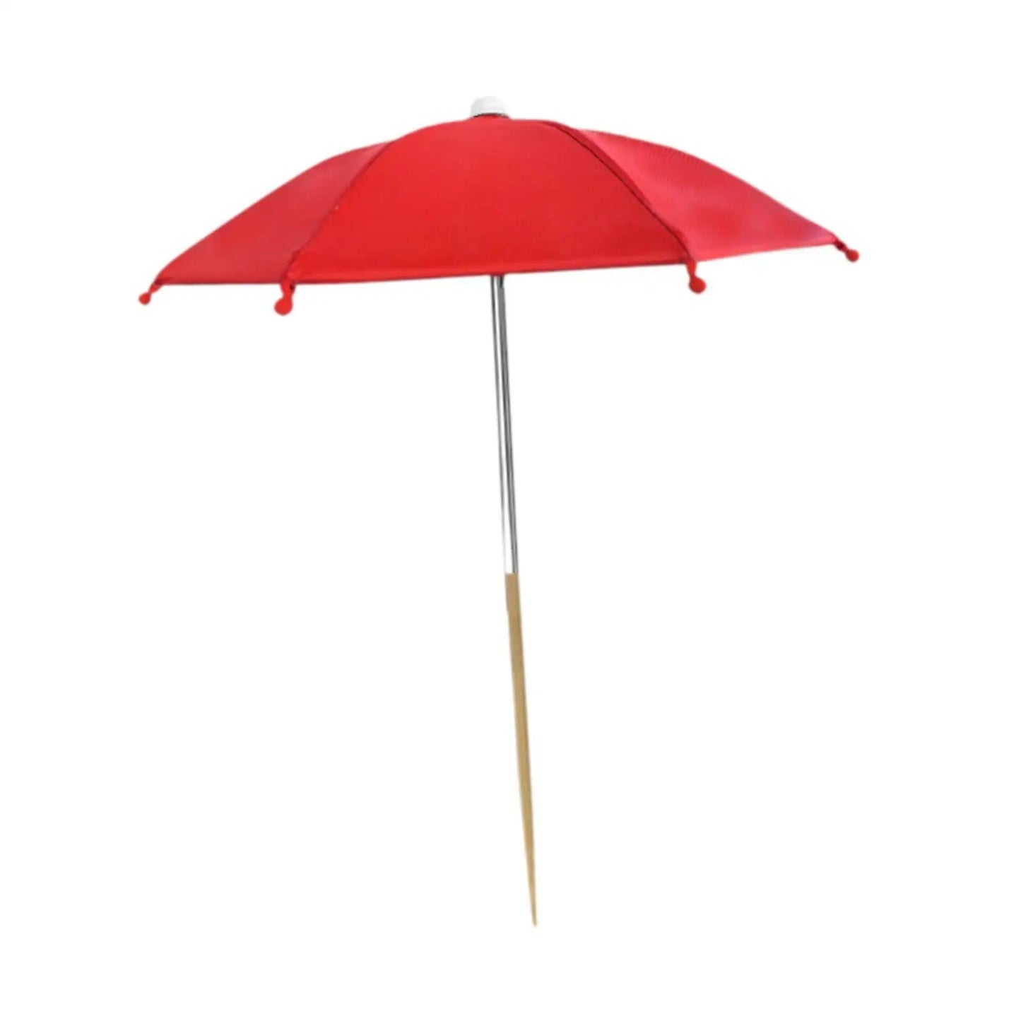 Patio Shade Umbrella for Plants Cloth Steel Frame Weather Resistant Mini Parasol Sun Protection for Garden