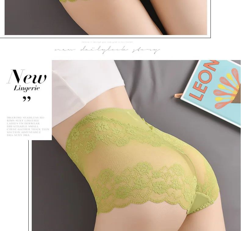 Sexy lingerie for women Panties ropa interior sexi  mujer lace ropa de mujer High waist underwear women buttock lifting bragas
