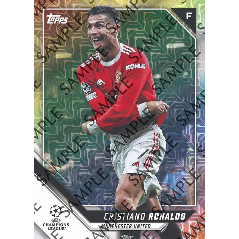 2022-2026 Topps Champions League Football Japan Edition Soccer Collection card Ronaldo Messi Limited signature