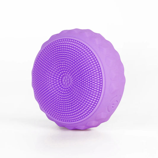 Facial Cleansing Brush Made with Ultra Hygienic Soft Silicone, Waterproof Sonic Vibrating Face Brush for Deep Cleansing, Gentle