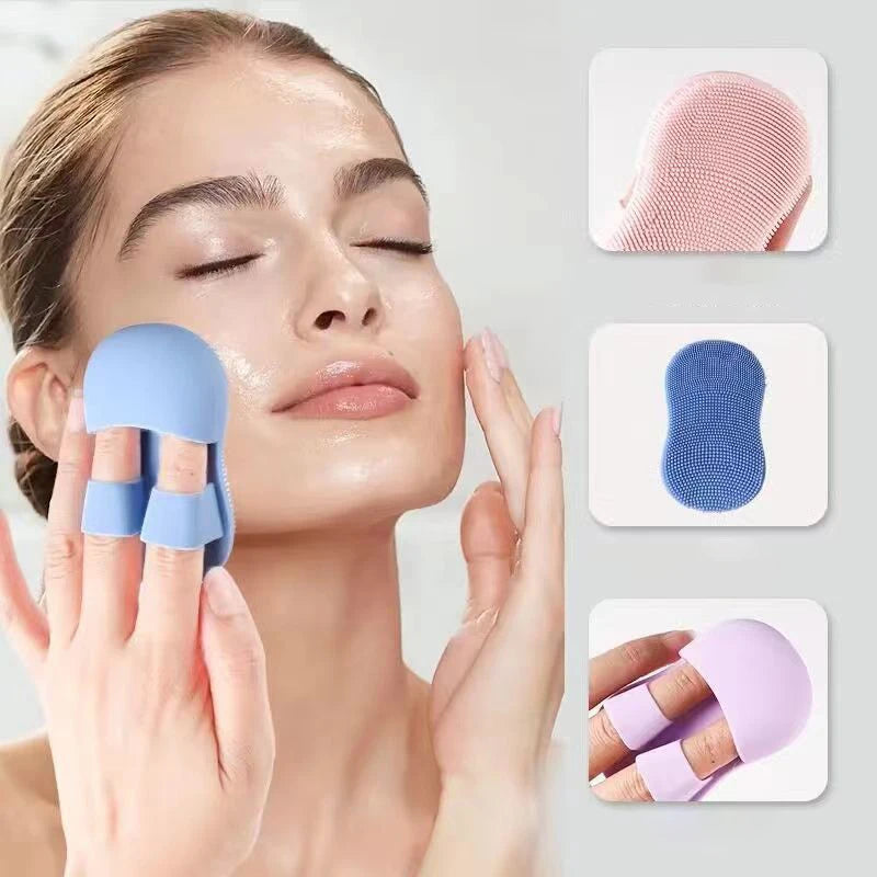 Face Cleansing Brush Facial Massager Skin Care Scrub Cleanser Tool Mini Beauty Tool Soft Deep Cleansing Exfoliator