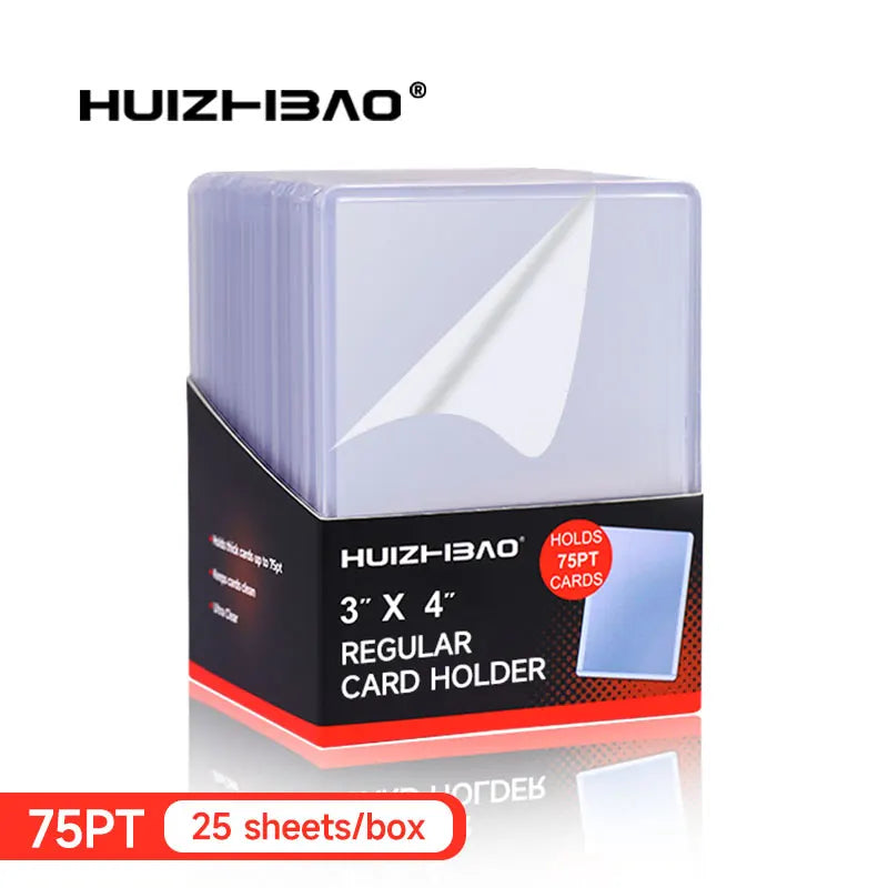 35pt 55pt 75pt 100pt 130pt 180pt 260pt 360pt for top loader protector holder trading storage card Football baseball sport cards