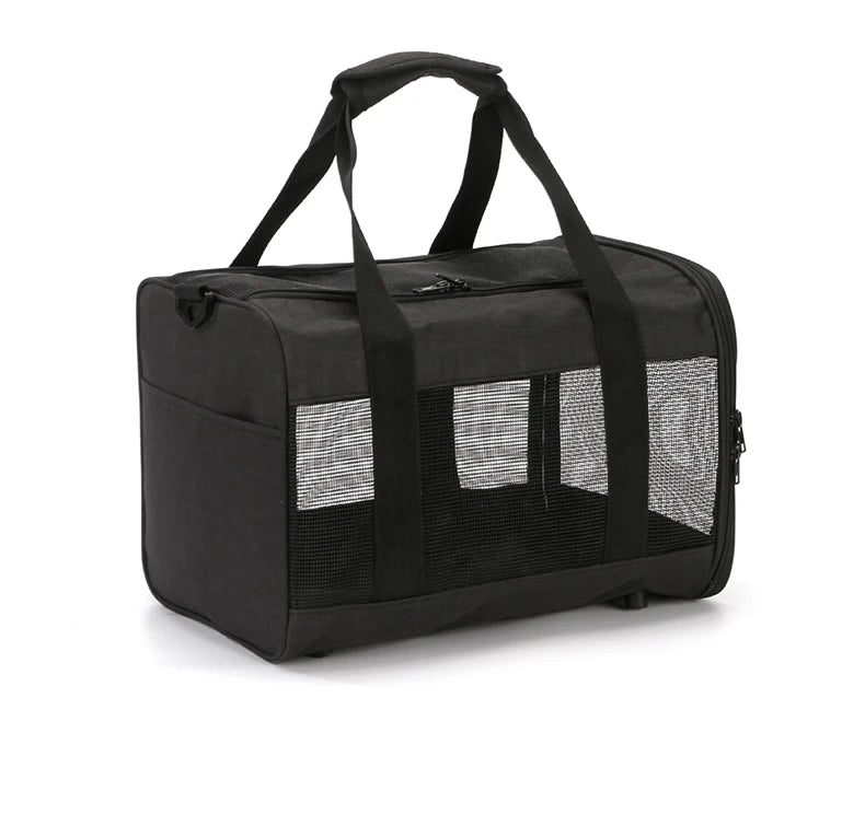 Pet Carrier Soft Travel Bag for Cats And Dogs Breathable Honeycomb Board Detachable Veterinary Cat Car Bag Support Board