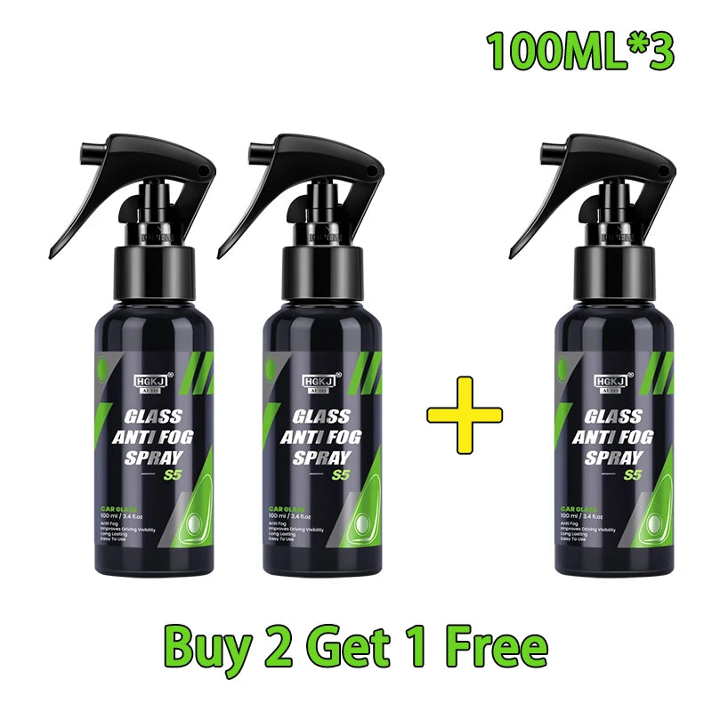 Car Window Anti Fog Spray Liquid Paint Care  Polishe Rainproof Anti-Fog Agent Water Car Care Windshield Glass Auto Accessory