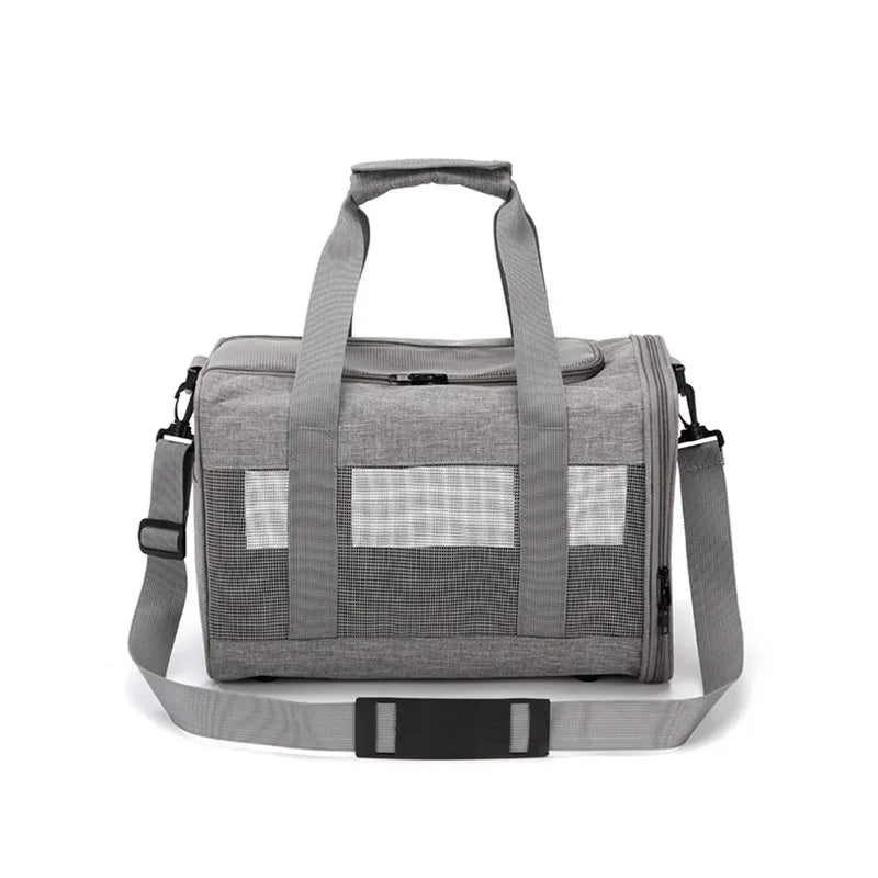 Pet Carrier Soft Travel Bag for Cats And Dogs Breathable Honeycomb Board Detachable Veterinary Cat Car Bag Support Board