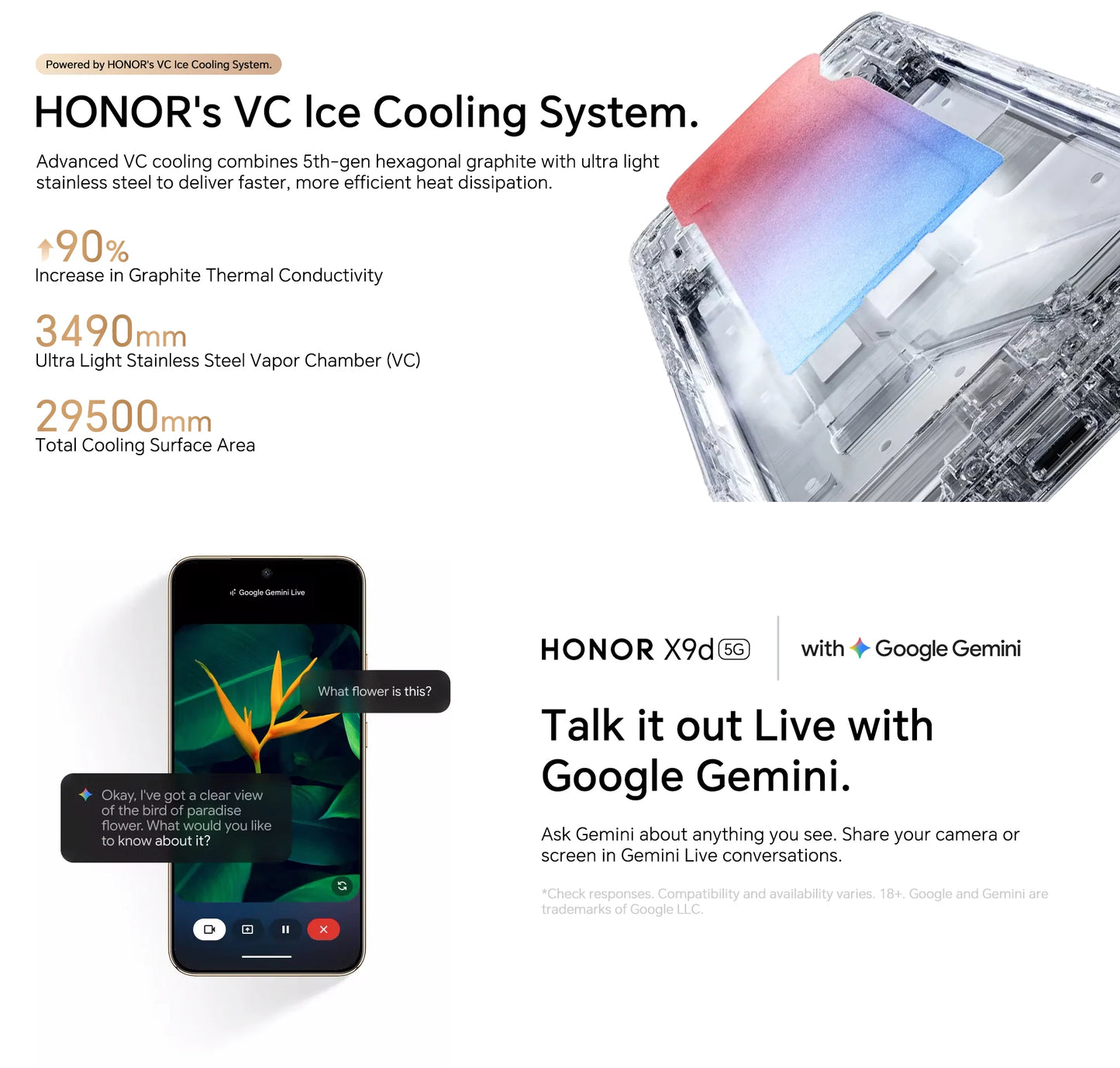 HONOR X9d Global Version 6.79" AMOLED Display 108MP Dual AI Cameras 8300mAh Battery Support 66W Fast Charging Android15 Dual SIM