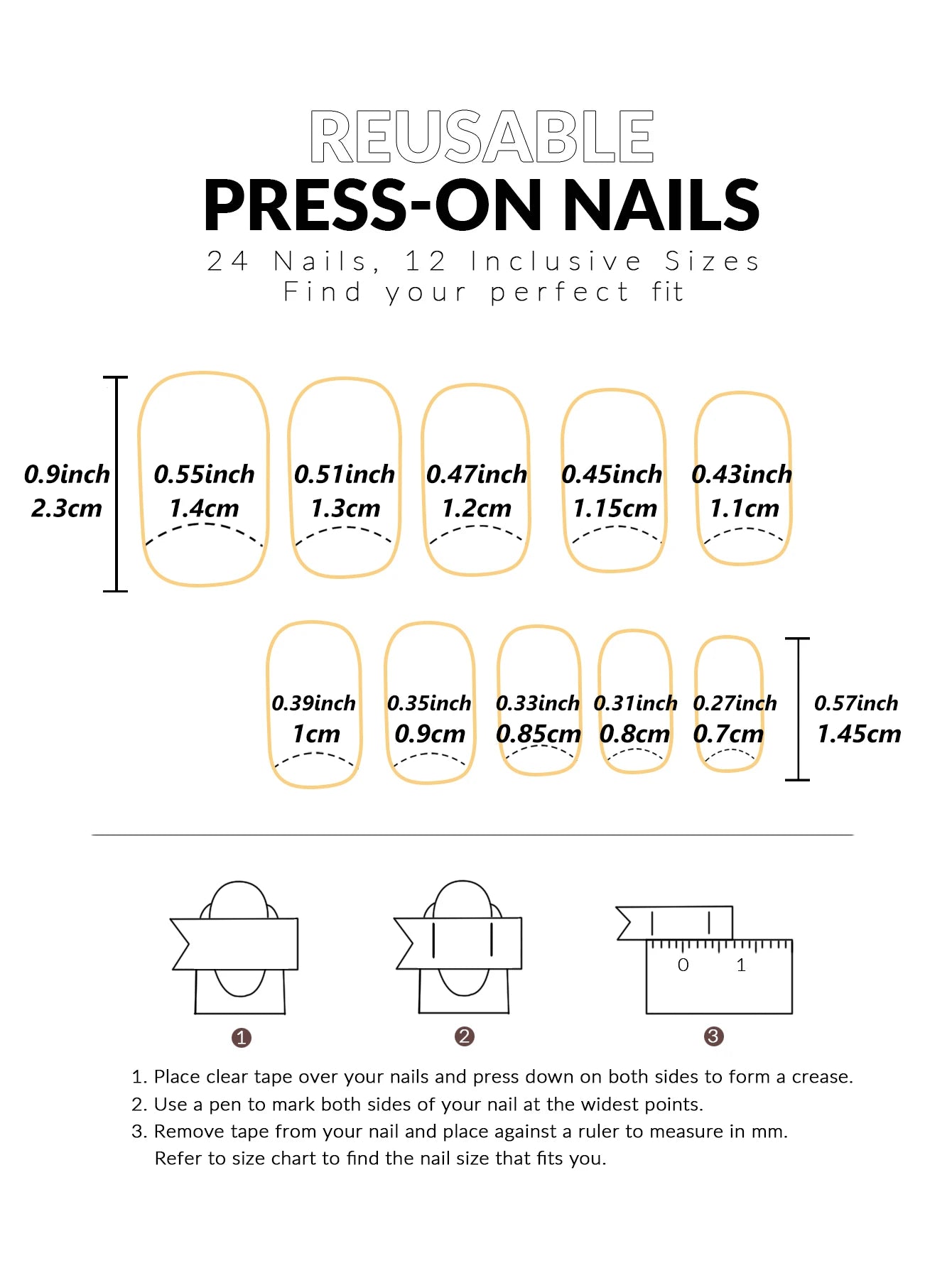 ARTAUG 24pcs Glossy Pink Press On Nails Medium Square Fake Nail Elegantstyle False Nail Full Cover Fake Nail For Stylish Women