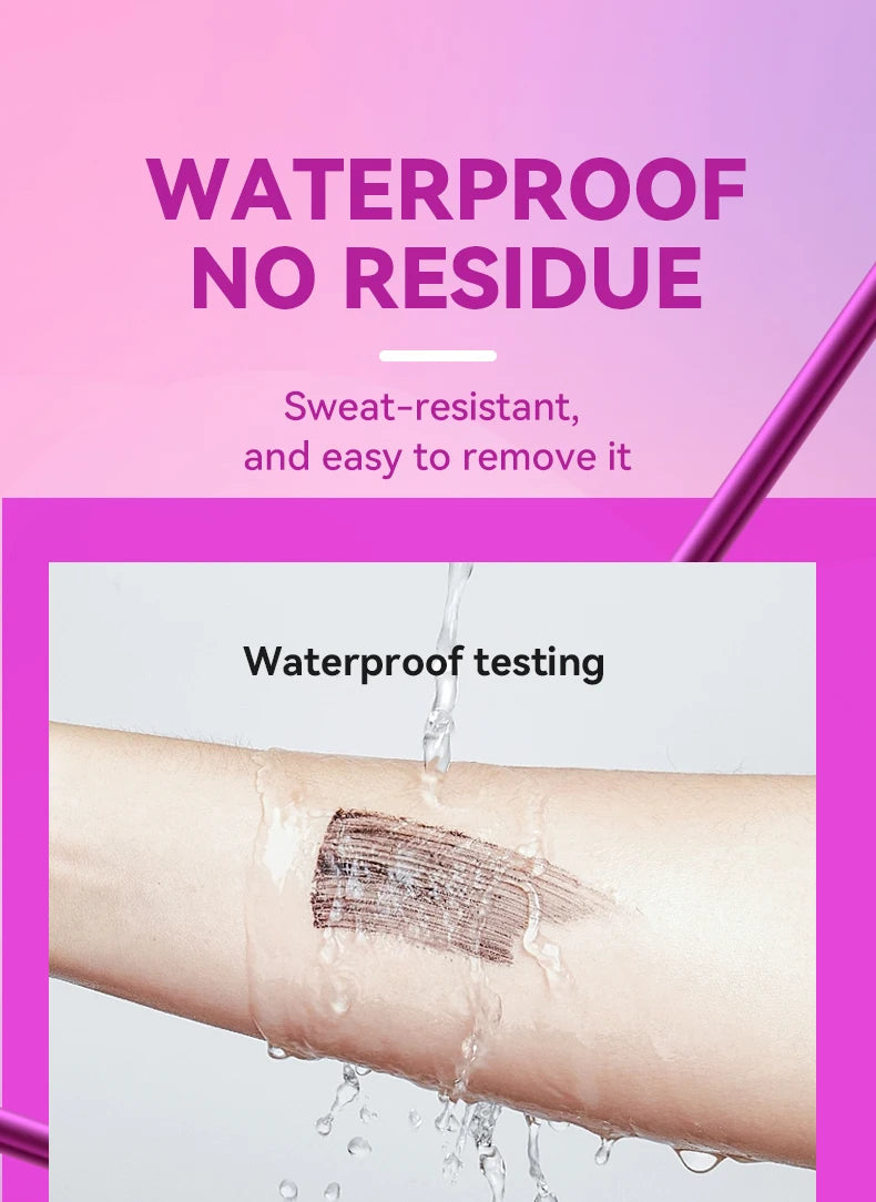 Mascara,waterproof and sweat proof, shaping and lasting makeup, creates natural eye makeup, and is the best gift for girls