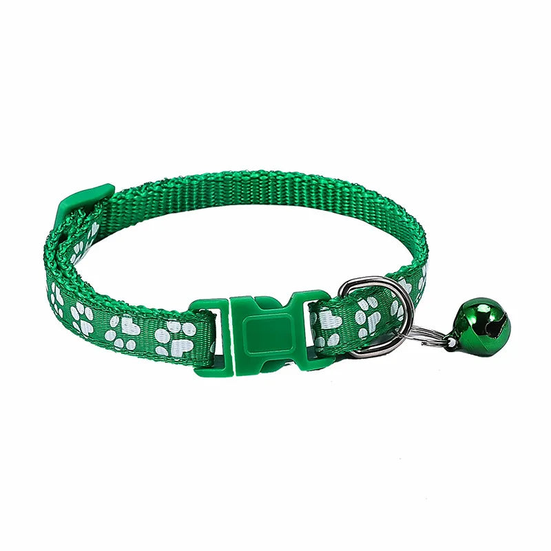 Pet Collar Universal for Cats and Dogs, Adjustable Size, Cute Pattern, Sturdy and Durable Small Cat and Dog Collar