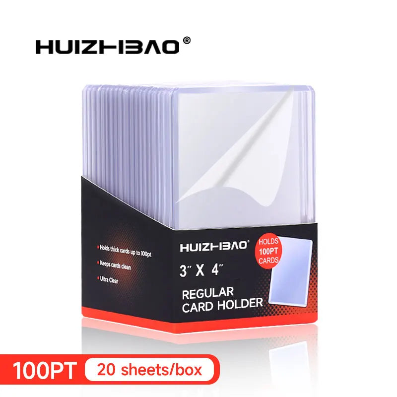 35pt 55pt 75pt 100pt 130pt 180pt 260pt 360pt for top loader protector holder trading storage card Football baseball sport cards