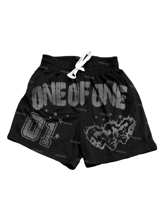 Ghost Face Pattern Print Casual Shorts Summer Street Shorts Sport Training Breathable Fashionable Shorts Quick-drying Streetwear