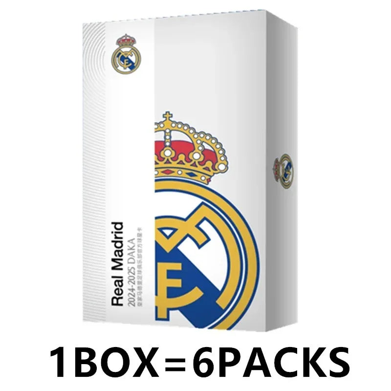 Official Authentic 2025 DAKA Real Madrid Star Card Collection Box Limited Edition Numbered Signature Essential for Collecting