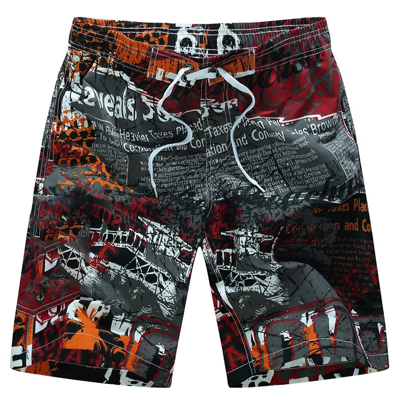 Coconut Tree Mens Swimwear Beach Shorts Surf Board Shorts Sportwear Pant Boy Short Swimsuit Kids Summer Briefs Swimming Trunks