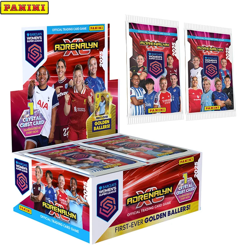 New 2025 Panini Adrenalyn XL Barclays Women's Super League Collection Card 8 Cards Per Pack in Stock FAST SHIPPING