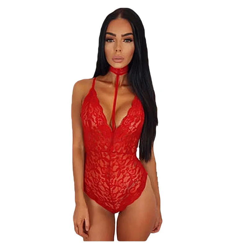 Sexy Lingerie for Sex Woman Lingerie Erotic Hollow Underwear Babydoll Female Costume Lace Dress Mujer Sexi Exotic