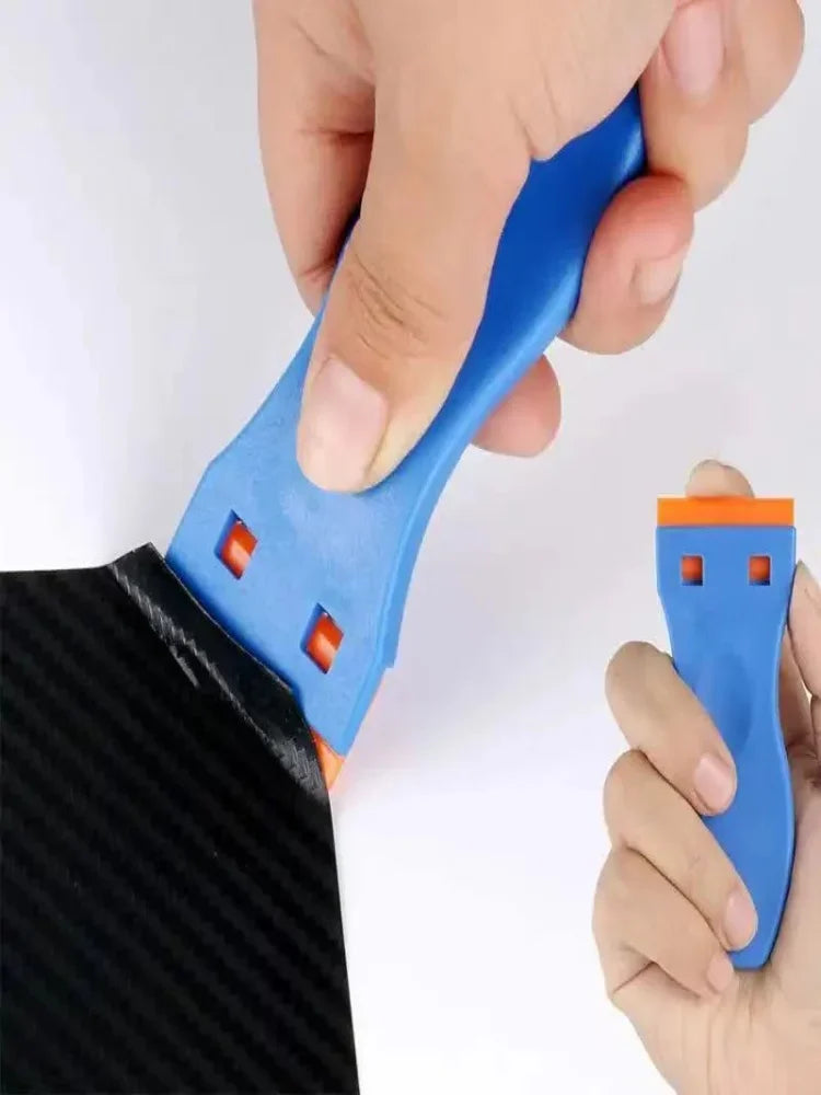 Glue Removal Scraper Multifunctional Plastic Glass Removal Cleaning Scraper Car Film Application Tool Kitchen Cleaning Shovel