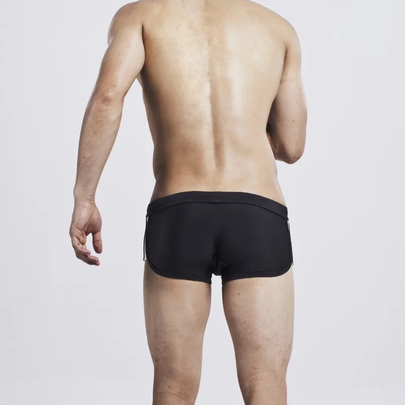 2026 Triangle Flat Angle Fashion Beachside Men's Swimsuit Surfing Trunks Rope Model 30806
