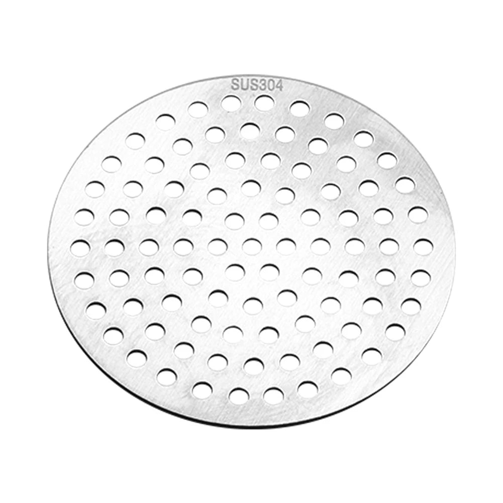 304 Stainless Steel Floor Drains Net Cover Sink Strainer With Small Drain Hole Filter Hair Catcher Stopper For Kitchen Bathroom