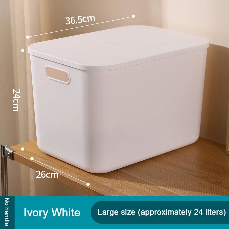 Household Miscellaneous Storage Box,Desktop Cosmetic Organizer,Multi-functional Storage Basket, Wardrobe and Clothes Storage Box