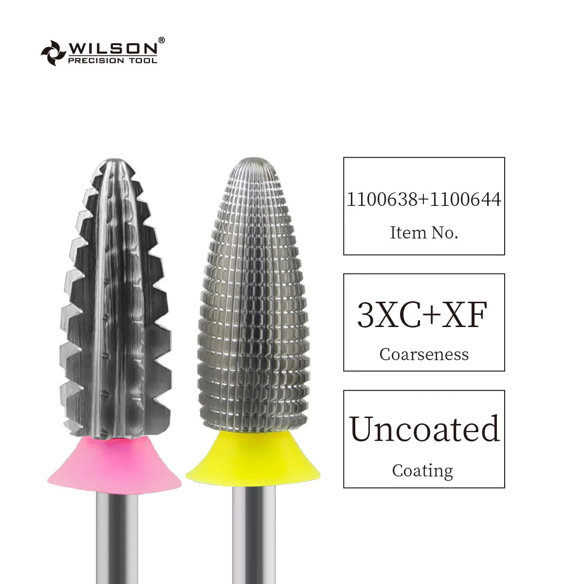 WILSON Typhoon Bits(2 Way)-Tools Nails Cutters for manicure Drill Bits nails accessories remove hard gel