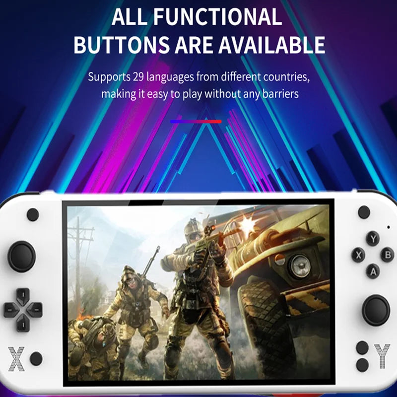 G90 Large Screen Handheld Game Console Portable Arcade High Definition Nostalgic Retro TV Home Handheld
