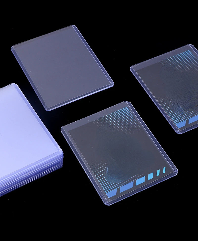 3"X4" Card Sleeves Top Loaders Baseball Trading Sports Football Card Protectors Hard Plastic Toploader Cards Holder Penny Sleeve