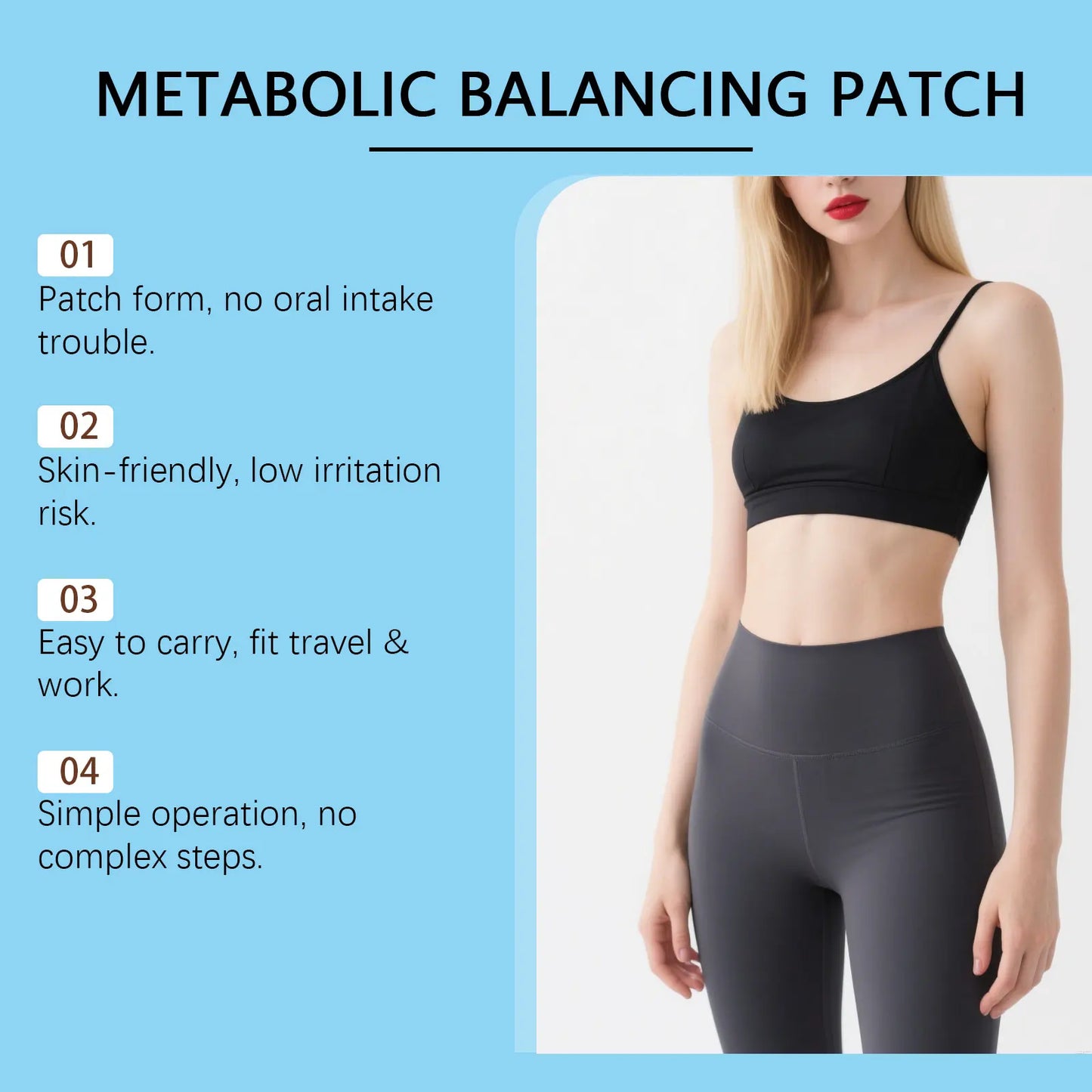 Body Care Patch - Soft, Skin-Friendly & Breathable Material, Daily Gentle Body Contour Care for Comfortable Wear