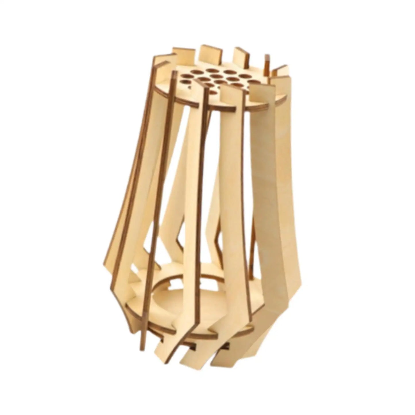Vase Building Set Home Decoration DIY Unique Display Stand 3D Puzzle Flower Vase for Office Adults Women Flower Arrangements