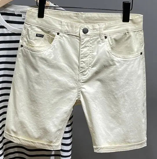 Summer plus size shorts men's loose oversized breeches middle pants thin section stretch men cotton casual shorts 42 44 46