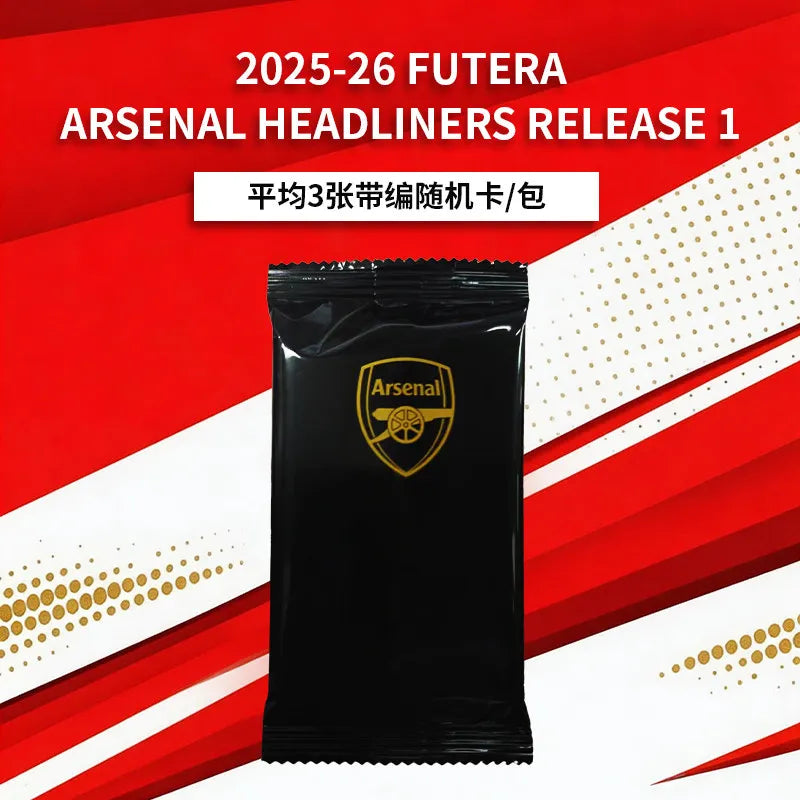 Genuine Futera 2025-26 Headliners Release 1 Soccer Trading Cards Official Licensed Collectible Football Cards Premium Gift Fans