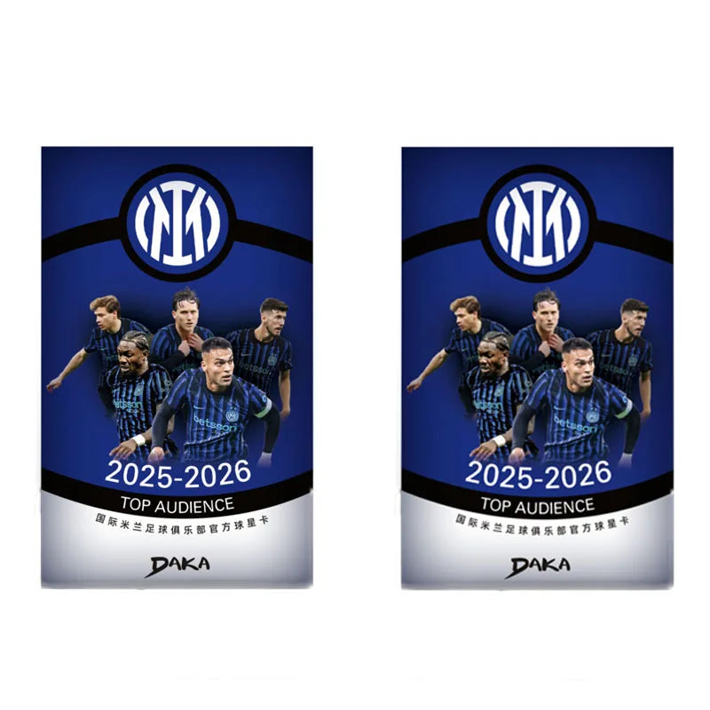 ‌2025-2026 Daka Ronaldo Messi Yamal Mbappe Roberto Baggio Football Collection Card Real Madrid Barcelona Manchester Player Card