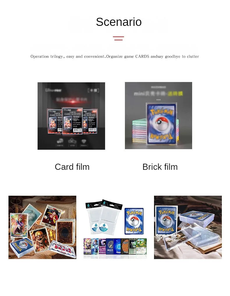 Storage Box For 1800+ Trading Cards PU Leather Commander Card Deck Case Magnetic Closure Card Holder Fits for Magic Game Cards