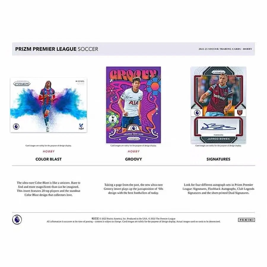 Genuine Panini Soccer Football Trading Cards UEFA Champions League Premier La Liga Serie A Bundesliga World Cup Booster Box Gift