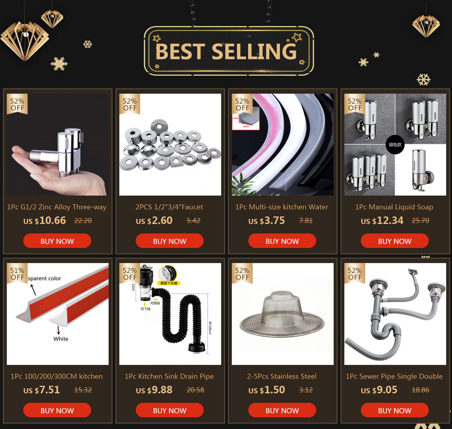 Electric Water Heater Anti-electric Wall Partition Kitchen Leakage Device Home Bath Water Heater Safety Protection Accessories