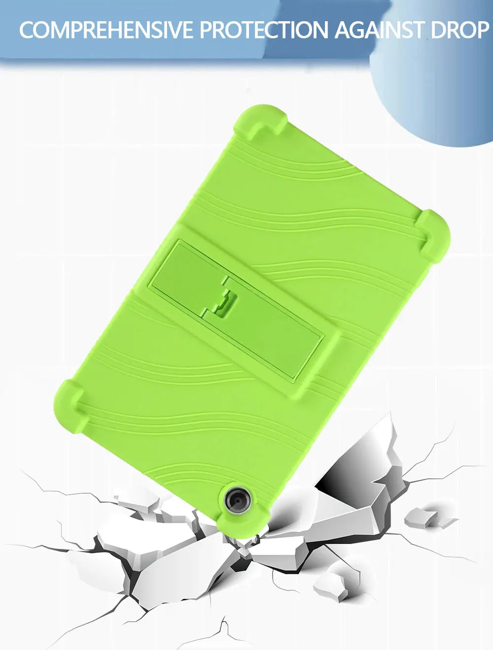 case For LENOVO Tab One 8.7 inch Tablet  protective cover Android Tablet Soft Silicone Adjustable Stand protective sleeve