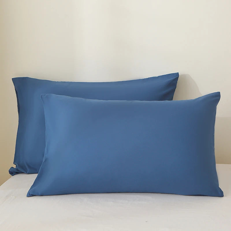 2 Pieces Sets 50x65cm 50x70cm 50x75cm 50x90cm 100% Brushed Fabric Pillowcases Pillow Cover Set