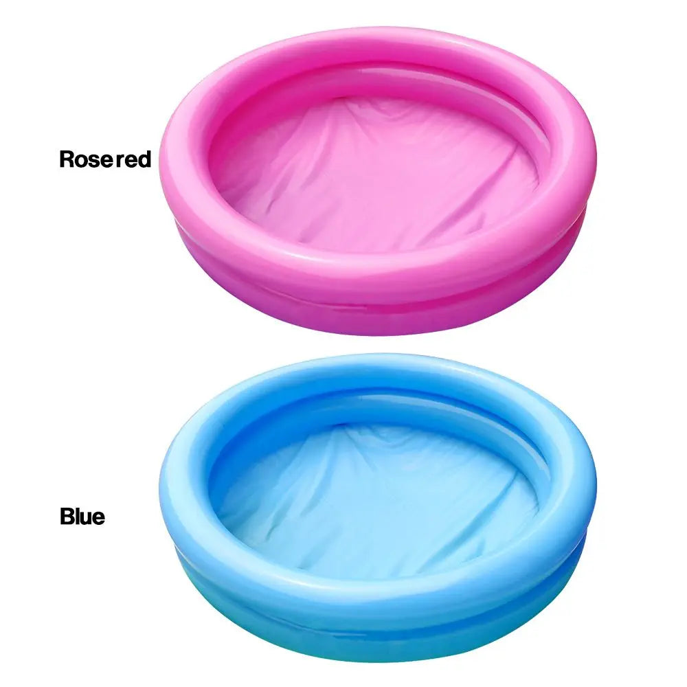 PVC Garden Paddling Pool for 0-3Y Summer Baby Inflatable Swimming Pool Round Basin Kids Outdoors Sport Water Toys