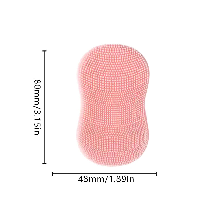 Face Cleansing Brush Facial Massager Skin Care Scrub Cleanser Tool Mini Beauty Tool Soft Deep Cleansing Exfoliator