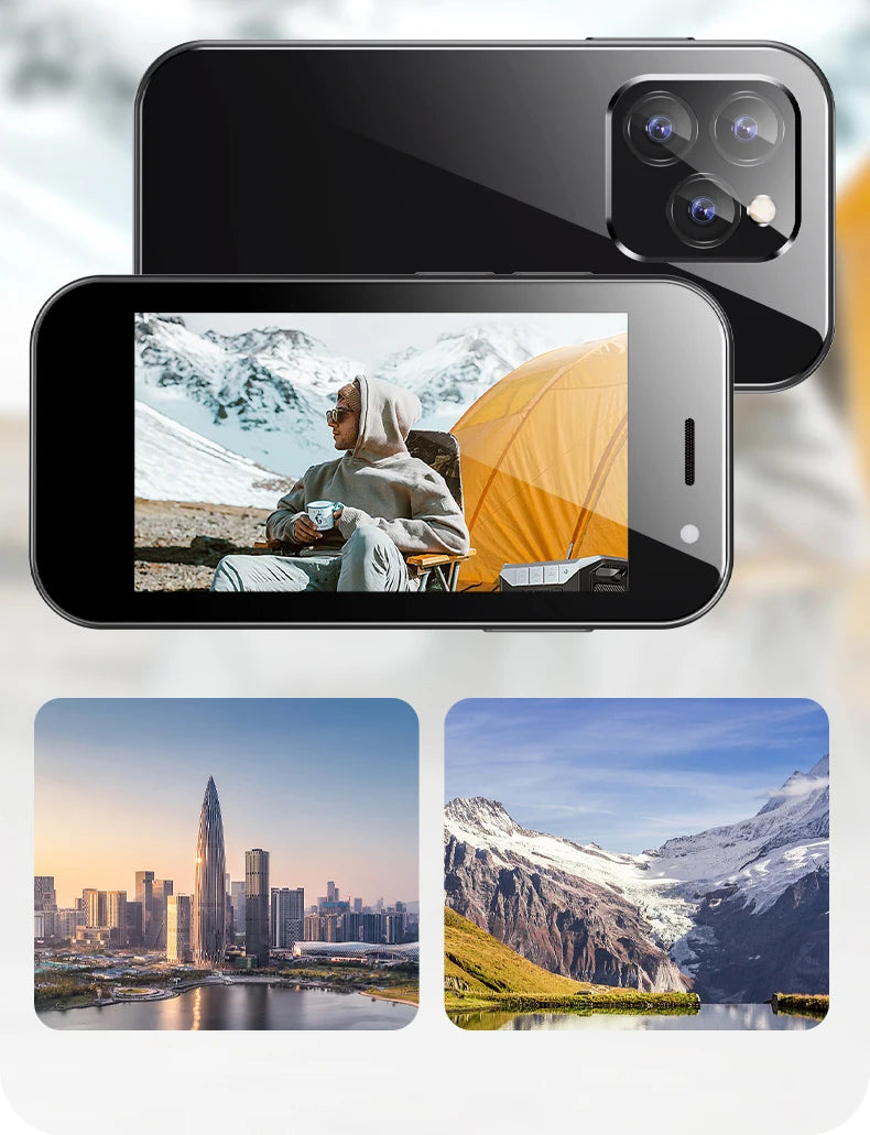 SOYES XS14 Pro Mini Smartphone Android 4G 3GB+64GB 2600mAh Face Recoginition 3.0 inch Phone Hot Sale